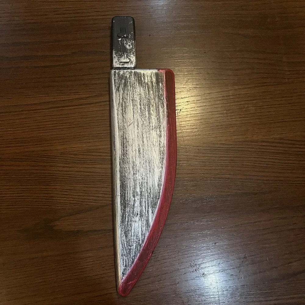 Michael Myers Style Mask Plastic‎ Knife Halloween II Blood Tears Costume Horror